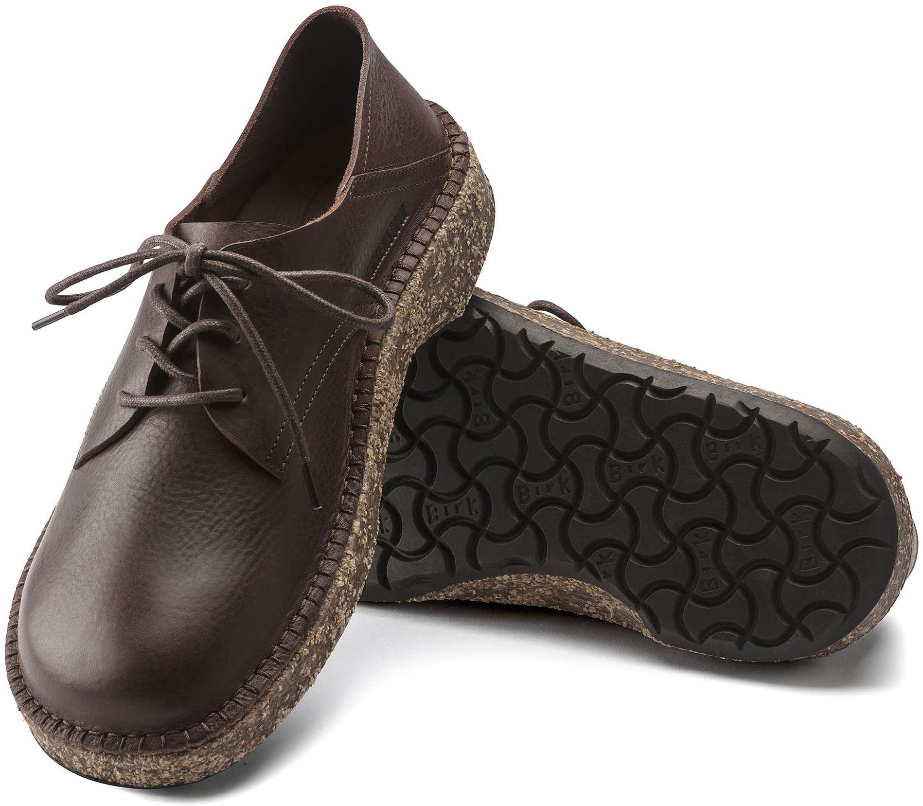 Refurbished Birkenstock Gary Natural Leather Unisex Shoes - Reebelo Ireland