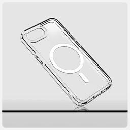 Refurbished Blacktech Magnetic Clear Phone Case for iPhone 16e - Reebelo Ireland
