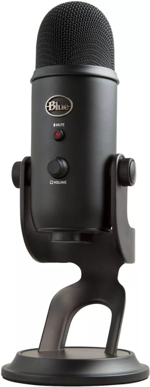 Refurbished Blue Blackout Yeti USB Microphone - Reebelo Ireland
