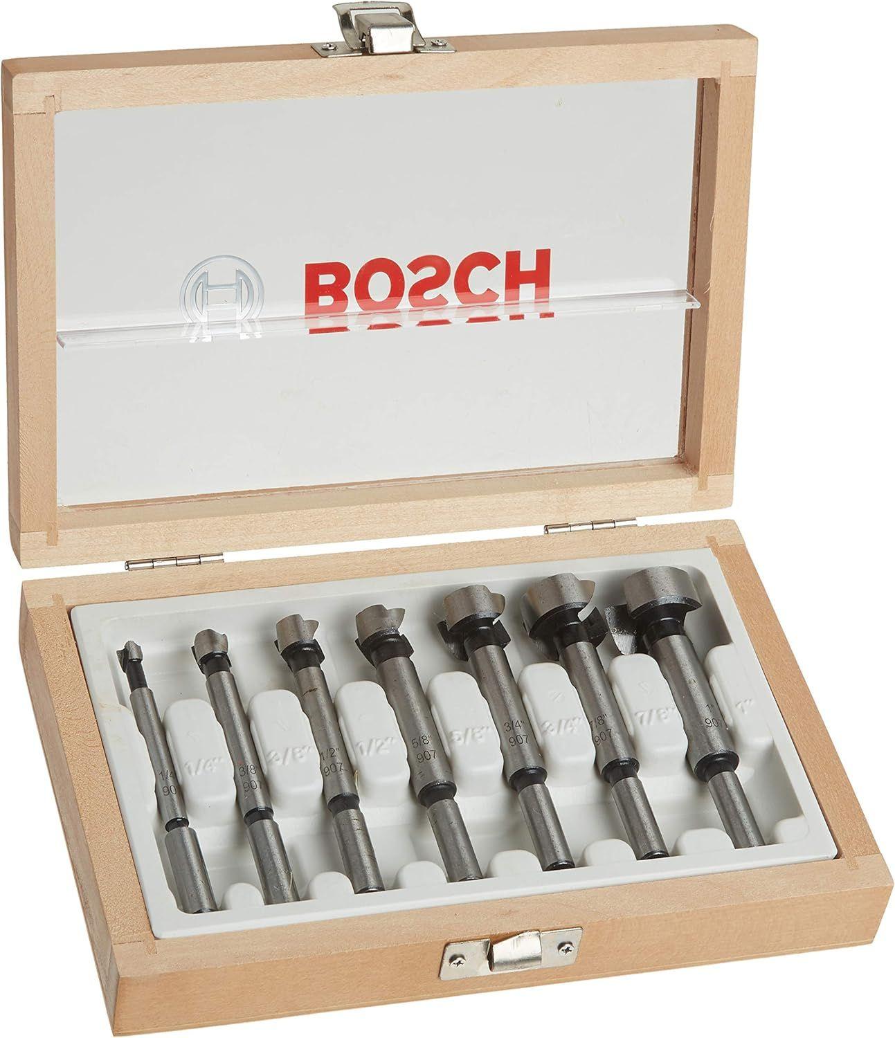 Refurbished Bosch 7-Piece Wood Forstner Bit Set FB700 - Reebelo Ireland
