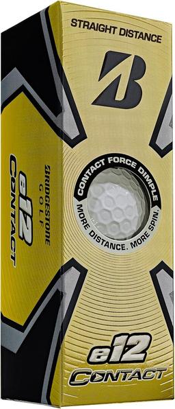 Refurbished Bridgestone e12 Contact Soft Golf Balls 2023 (3-Pack) - Reebelo Ireland