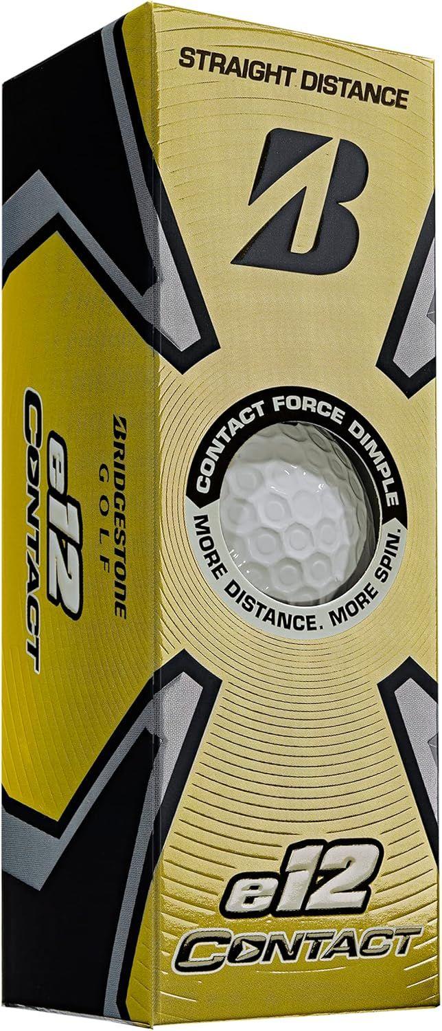 Refurbished Bridgestone e12 Contact Soft Golf Balls 2023 (3-Pack) - Reebelo Ireland