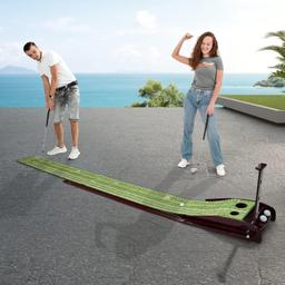 Refurbished Britenway Golf Putting Indoor & Outdoor Green Mat - Reebelo Ireland