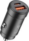Budi PD + QC3.0 Bullet Dual Car Charger (CC602B)
