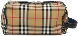 Refurbished Burberry Leather Nylon Canvas Clutch Bag Pouch - Reebelo Ireland