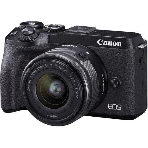 Refurbished Canon EOS M6 Mark II DSLR Camera Kit 15-45mm Lens - Reebelo Ireland
