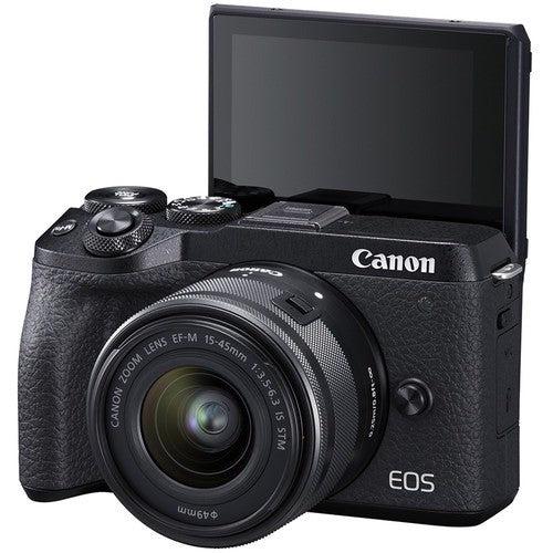 Refurbished Canon EOS M6 Mark II DSLR Camera Kit 15-45mm Lens - Reebelo Ireland