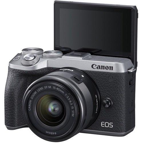 Refurbished Canon EOS M6 Mark II DSLR Camera Kit 15-45mm Lens - Reebelo Ireland
