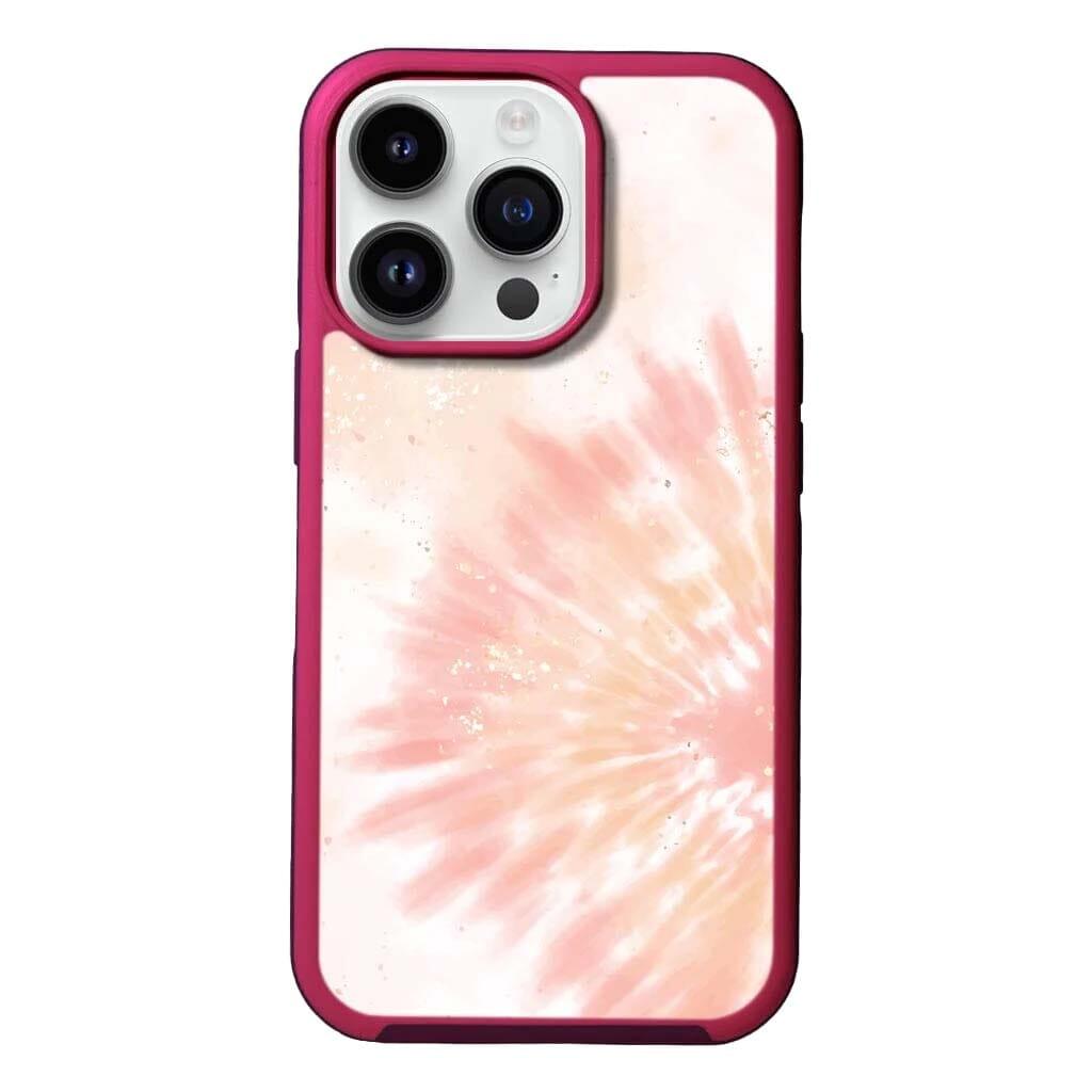 Refurbished Caseco MagSafe iPhone 13 Pro Max Orange Tie Dye Case - Reebelo Ireland