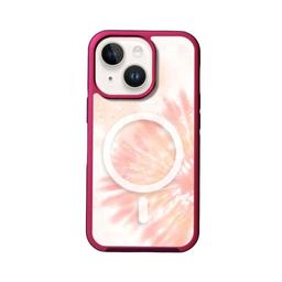 Refurbished Caseco MagSafe iPhone 14 Plus Orange Tie Dye Case - Reebelo Ireland