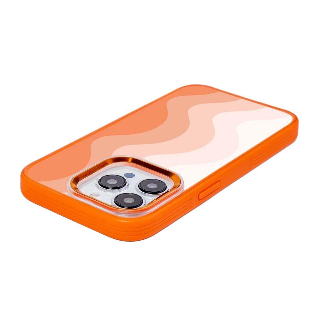 Refurbished Caseco MagSafe iPhone 14 Pro Max Orange Wave Case - Reebelo Ireland