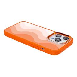Refurbished Caseco MagSafe iPhone 14 Pro Max Orange Wave Case - Reebelo Ireland