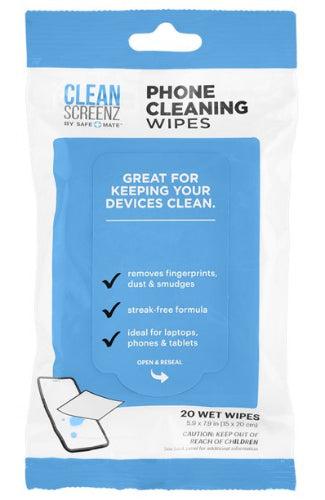 Refurbished Case-Mate CleanScreenz Cleansing Phone Wipes (20pcs) - Reebelo Ireland