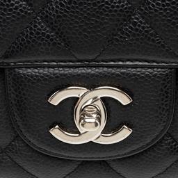 Refurbished Chanel Caviar Leather Classic Maxi Single Flap Bag - Reebelo Ireland