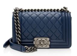Refurbished Chanel Lambskin Small Boy Bag - Reebelo Ireland