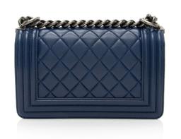 Refurbished Chanel Lambskin Small Boy Bag - Reebelo Ireland
