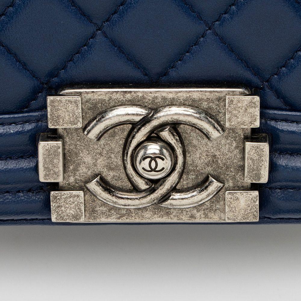 Refurbished Chanel Lambskin Small Boy Bag - Reebelo Ireland