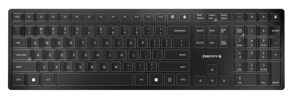Refurbished Cherry KW 9100 Slim Wireless Rechargeable Keyboard - Reebelo Ireland