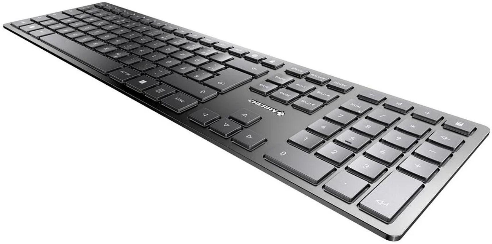 Refurbished Cherry KW 9100 Slim Wireless Rechargeable Keyboard - Reebelo Ireland