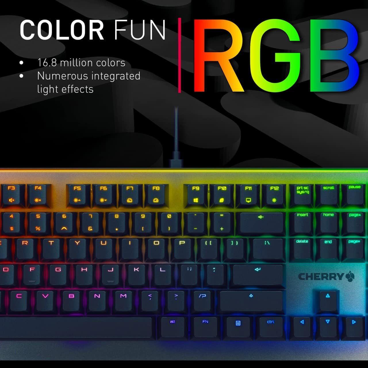Refurbished CHERRY MV 3.0 Viola Wired Mechanical Gaming Keyboard - Reebelo Ireland