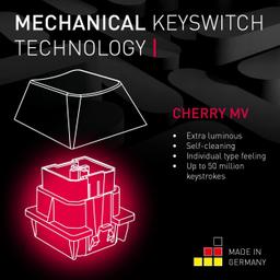 Refurbished CHERRY MV 3.0 Viola Wired Mechanical Gaming Keyboard - Reebelo Ireland