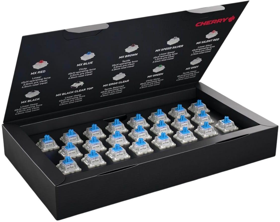 Refurbished CHERRY MX RGB Blue Switch Kit - Reebelo Ireland