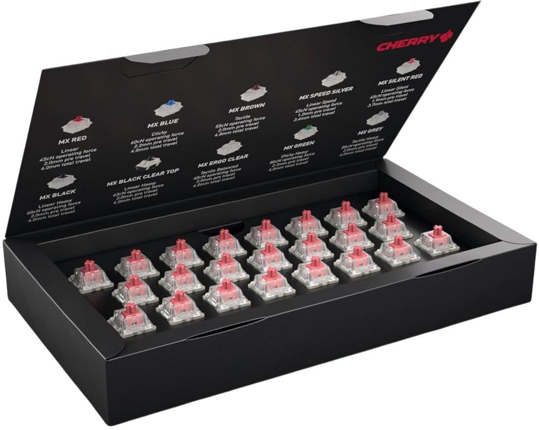 Refurbished CHERRY MX RGB Silent Red Switch Kit - Reebelo Ireland