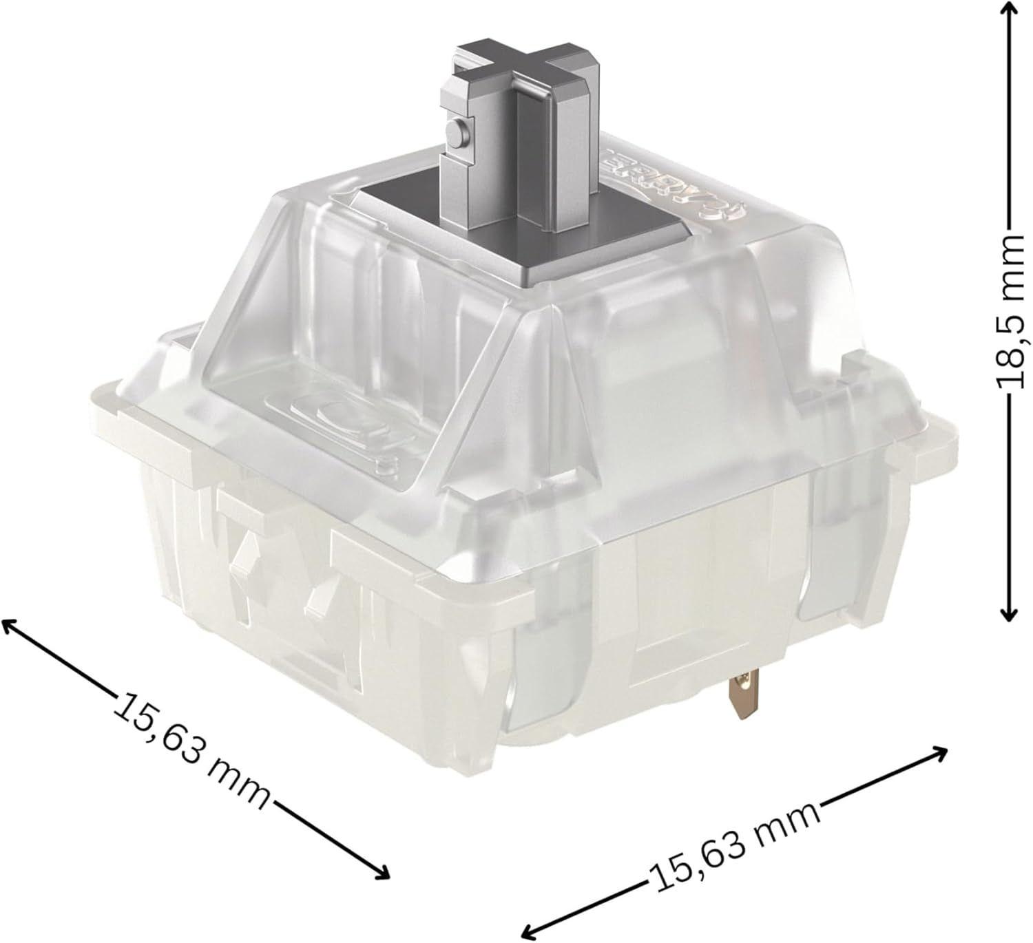 Refurbished CHERRY MX RGB Speed Silver Switch Kit - Reebelo Ireland