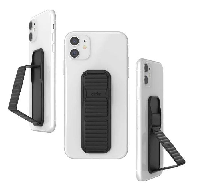 Refurbished Clckr Stand & Grip Pebbled Line Phone Grip  - Reebelo Ireland