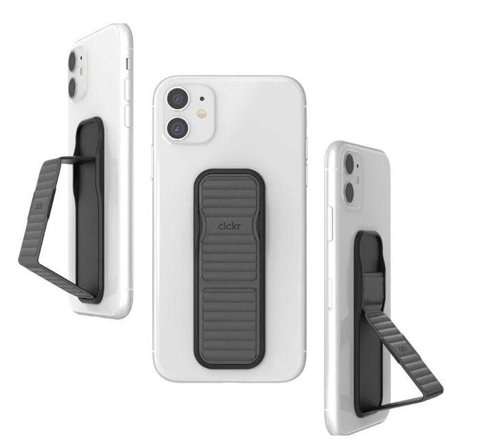 Refurbished Clckr Stand & Grip Pebbled Line Phone Grip  - Reebelo Ireland