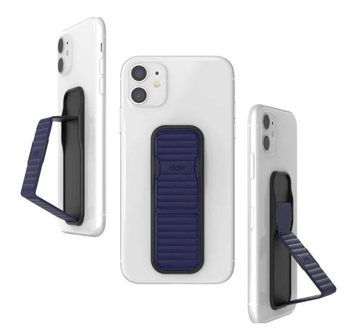 Refurbished Clckr Stand & Grip Pebbled Line Phone Grip  - Reebelo Ireland