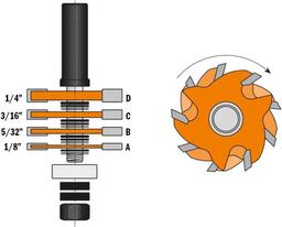 Refurbished CMT 800.506.11 Slot Cutter Set - Reebelo Ireland
