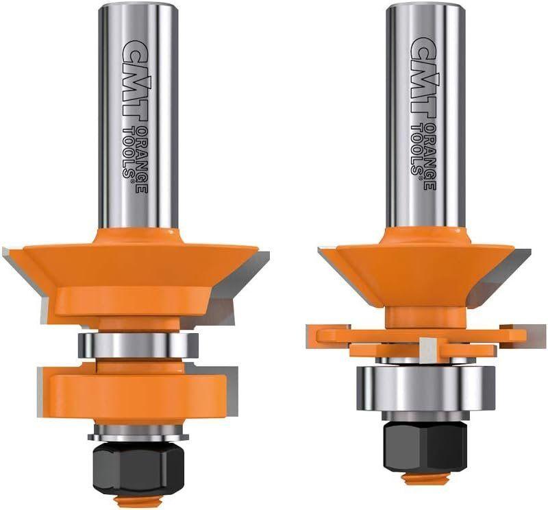 Refurbished CMT 855.506.11 V-Tongue & Groove Bit Set - Reebelo Ireland