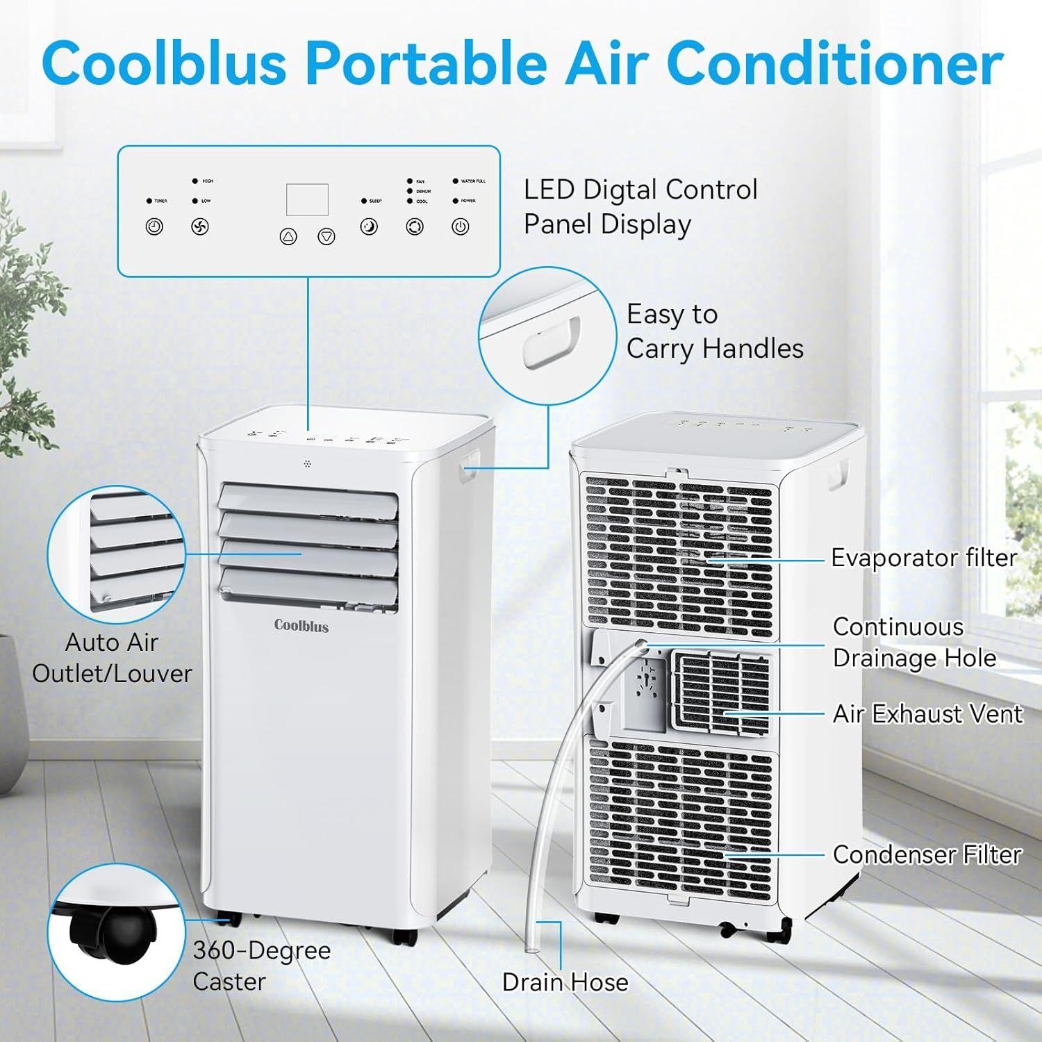 Refurbished Coolblus A016B Portable Air Conditioner - Reebelo Ireland