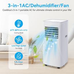 Refurbished Coolblus Portable Air Conditioner A019K-05KR - Reebelo Ireland