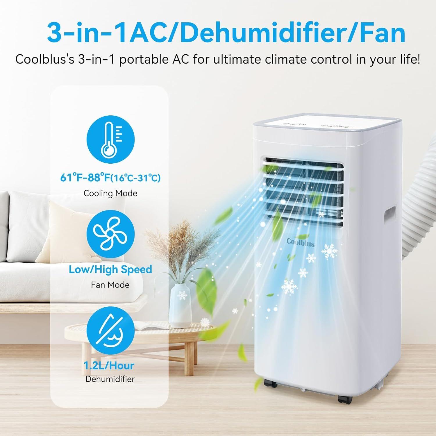 Refurbished Coolblus Portable Air Conditioner A019K-05KR - Reebelo Ireland