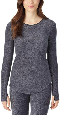 Refurbished Cuddl Duds Fleecewear with Stretch Long Sleeve Crew - Reebelo Ireland