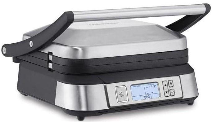 Refurbished Cuisinart GR-6FR Contact Smoke-Less Mode Griddler - Reebelo Ireland