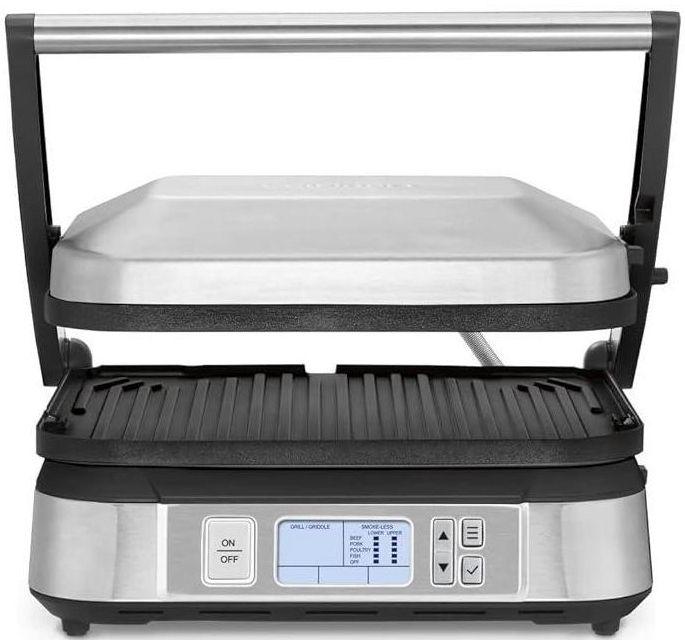 Refurbished Cuisinart GR-6FR Contact Smoke-Less Mode Griddler - Reebelo Ireland