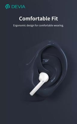 Refurbished Devia EM053 Airbuds True Wireless Earphone - Reebelo Ireland