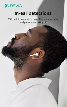 Refurbished Devia EM053 Airbuds True Wireless Earphone - Reebelo Ireland