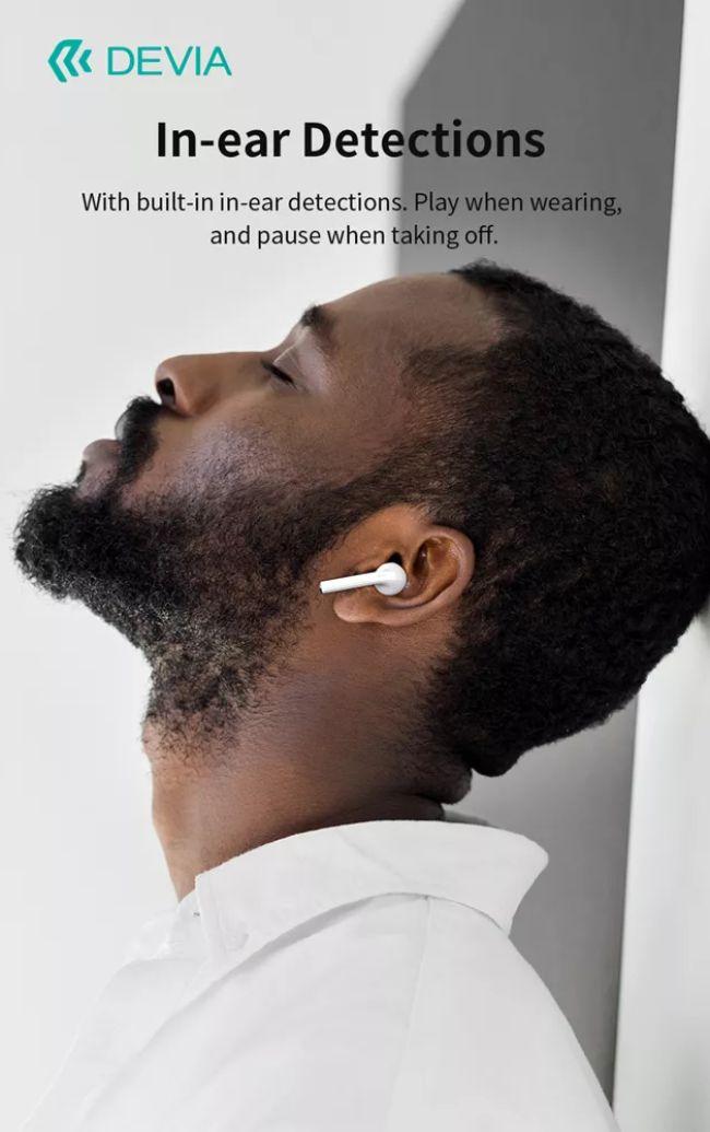 Refurbished Devia EM053 Airbuds True Wireless Earphone - Reebelo Ireland