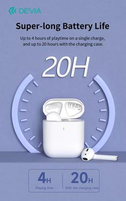 Refurbished Devia EM053 Airbuds True Wireless Earphone - Reebelo Ireland