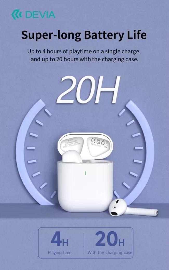 Refurbished Devia EM053 Airbuds True Wireless Earphone - Reebelo Ireland