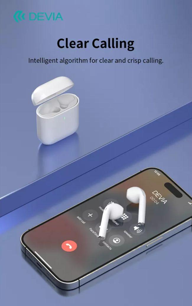 Refurbished Devia EM053 Airbuds True Wireless Earphone - Reebelo Ireland