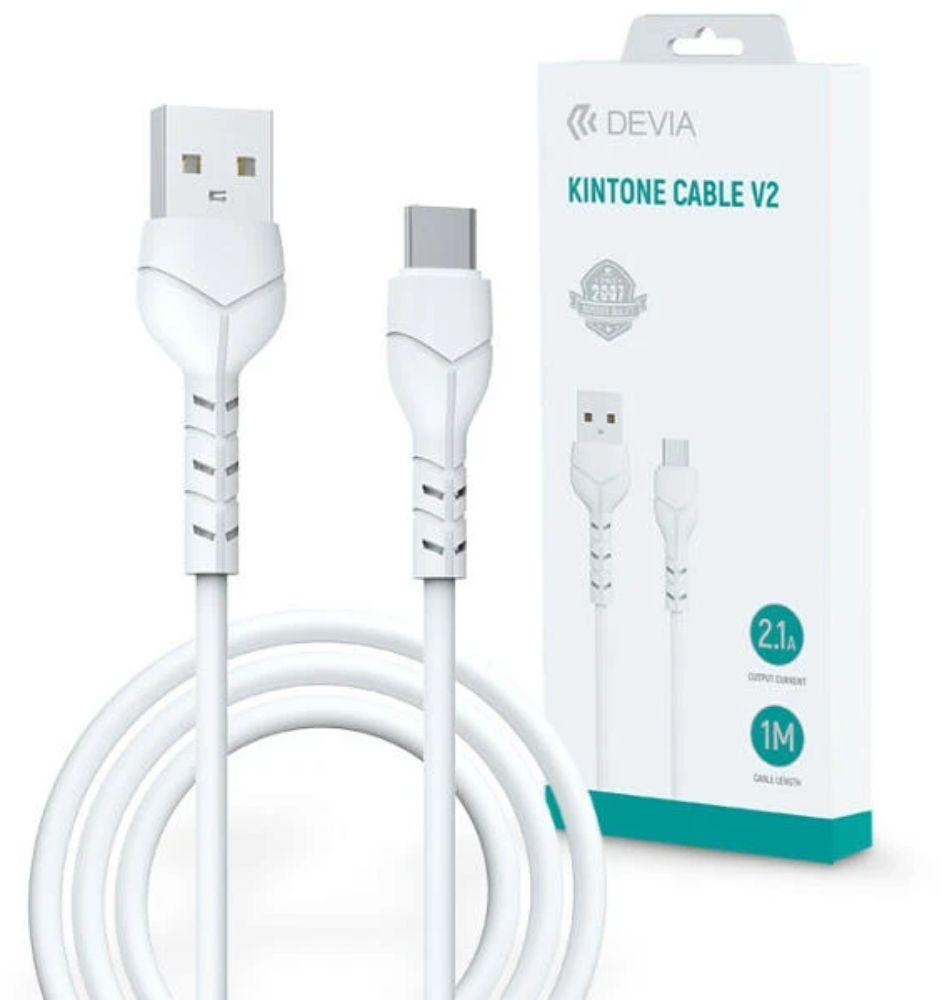 Refurbished Devia Kintone Cable V2 Charging Cable for Type-C (1m) - Reebelo Ireland
