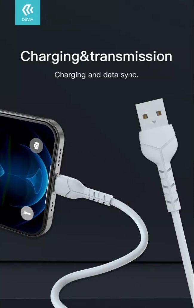 Refurbished Devia Kintone Cable V2 Charging Cable for Type-C (1m) - Reebelo Ireland