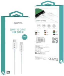 Refurbished Devia Smart Series PD Charging Cable for Type-C (1m) - Reebelo Ireland