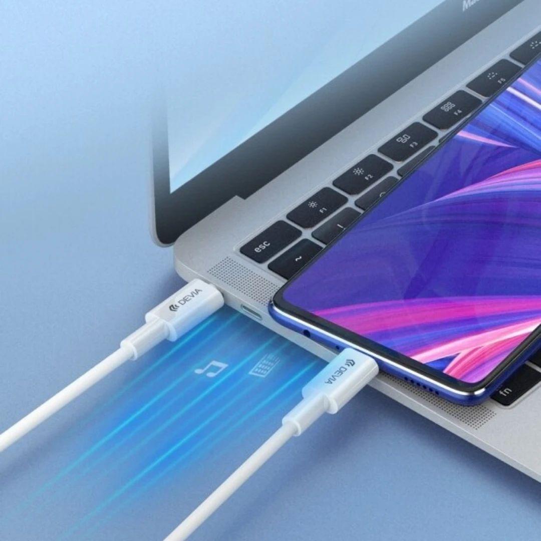 Refurbished Devia Smart Series PD Charging Cable for Type-C (1m) - Reebelo Ireland