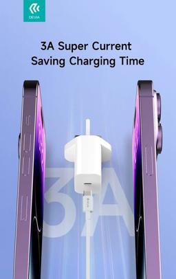 Refurbished Devia Smart Series PD Quick Charger (UK / 20W / V2) - Reebelo Ireland